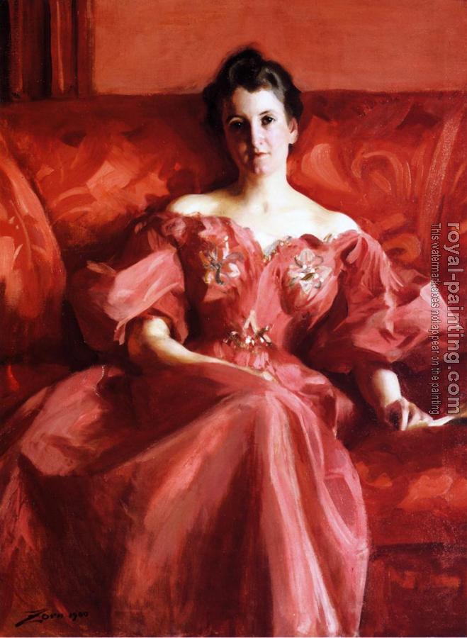 Alfred Stevens : Portrait of Mrs